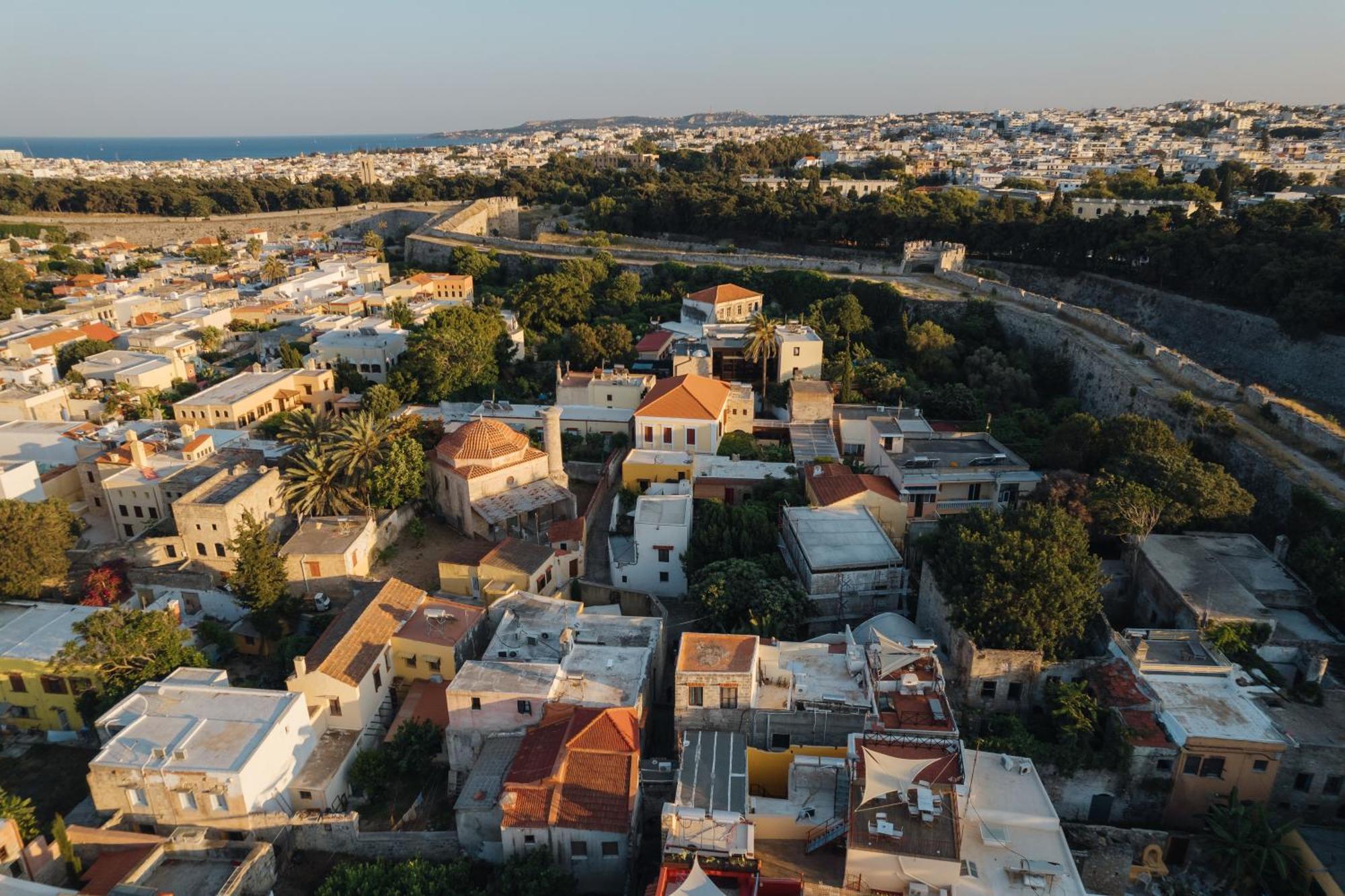 Villa Odysseus Luxury House Rhodes City Exterior foto